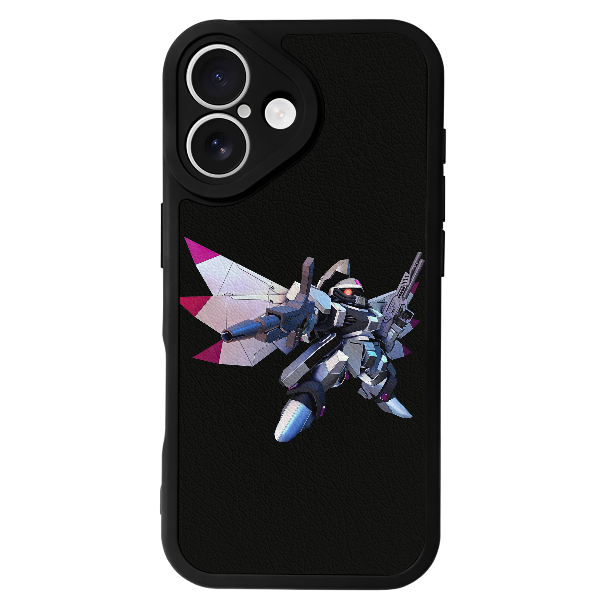 （画像用） 機動戦士ガンダム Mobile Suit Gundam 【iPhone 16シリーズ対応】シリコンスマホケース（レザー調） 材質：シリコン